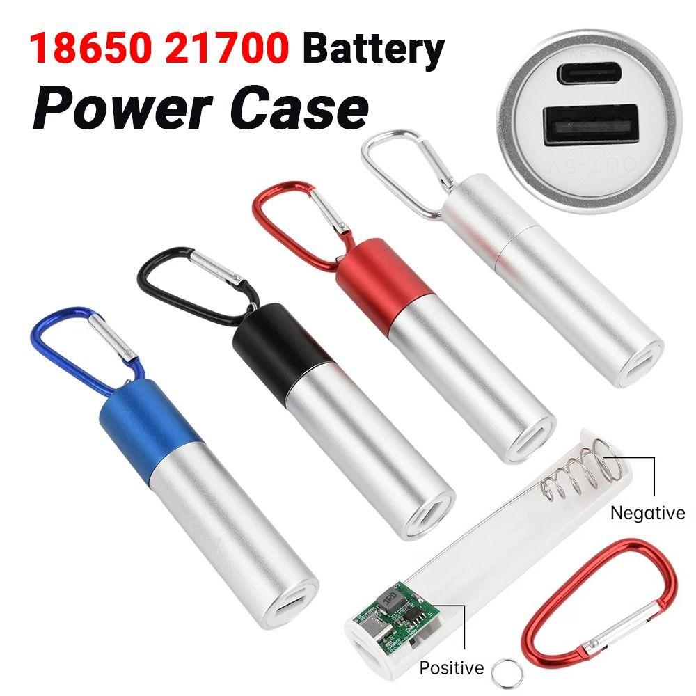Leerer 18650 21700 Batteriehalter Universelle Tragbare Batteriebox Ladegehäuse Outdoor