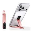 Kantoor bureauaccessoire Mini opvouwbare telefoonstandaard sleutelhanger, Draagbare telefoonhouder voor zak bureau, Huis Reizen