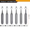 1set Phillips Slotted Hex Torx Square Triangle Screwdriver Bit Set 5/32" Hex Shank Magnetic Cross Head Hex Screw Driver Bits