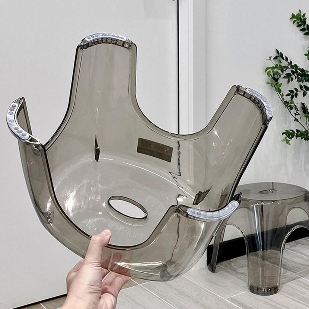 Banqueta de Plástico Robusta Leve Fundo Antiderrapante Banqueta Pequena Doméstica para Banheiro Entrada Sala