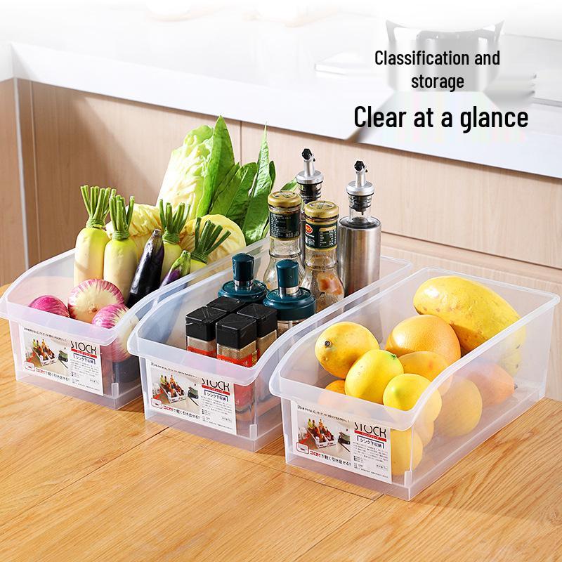 Tiroir de Rangement en Plastique Transparent pour Réfrigérateur pour Œufs et Aliments