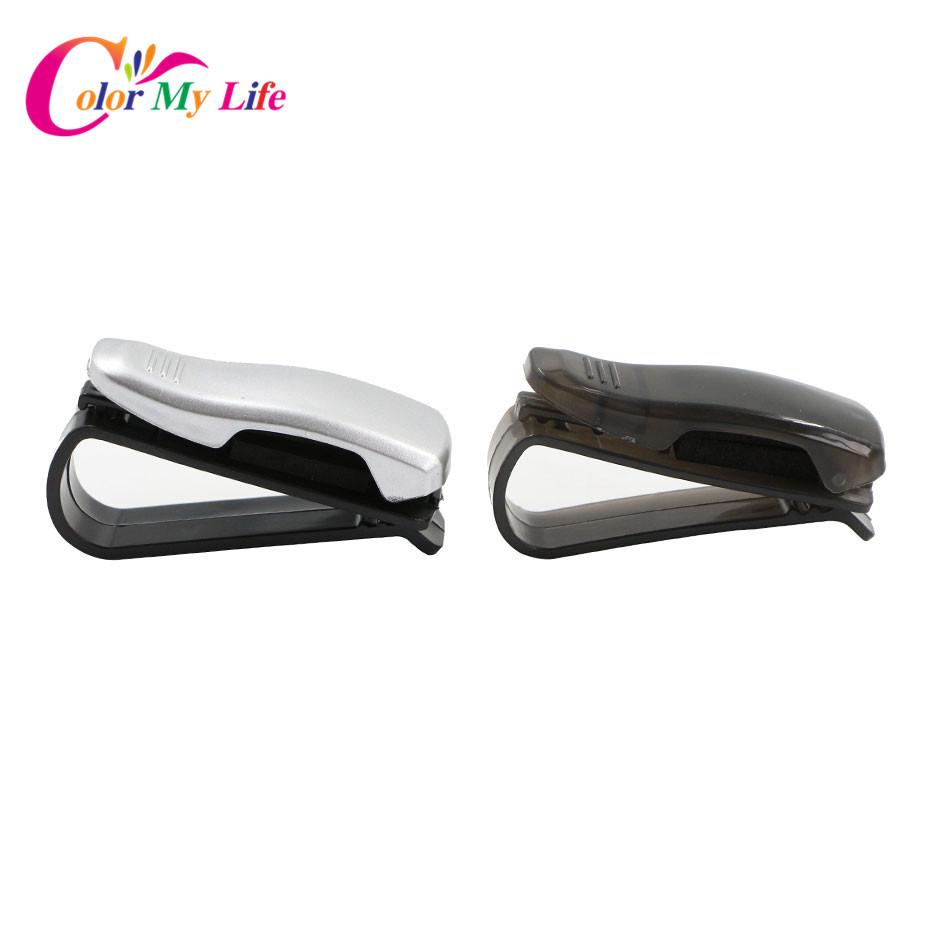1 Pieza ABS Soporte para Gafas de Coche Portatarjetas Bancarias Portatickets Clip Adhesivo para Opel Astra H J G Mokka para Infiniti Q50L QX50
