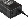 54.6V 3A electric bike lithium battery charger for 48V lithium battery pack 3 pin GX16 connector