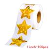 High-Standard Holographic High-Standard Gold High-Standard Star First-Class Stickers For Youngsters Premium-Quality Reward 100-500Pcs