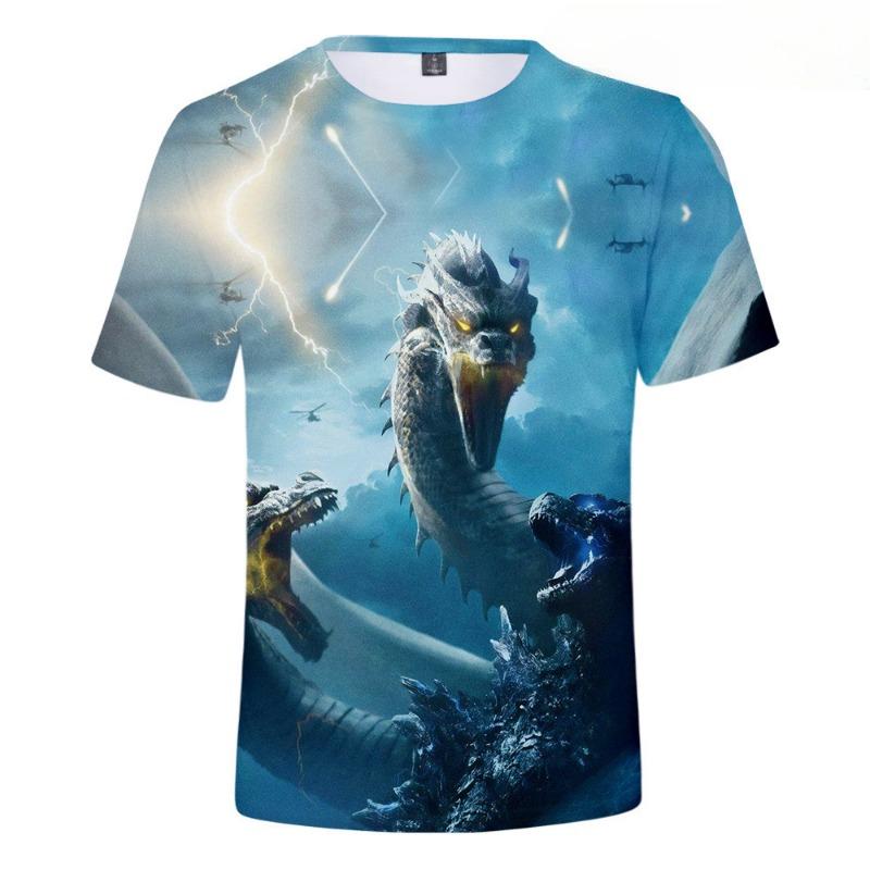 

3D T-shirt Men s Casual Summer Short Sleeved Fashion Digital Print Shirt 6XL
