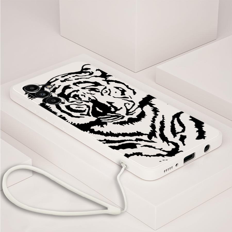Tiger Cool Case for Samsung Galaxy A22 A52 A11 A12 A15 A16 A51 A13 A14 A35 A34 A36 A26 A24 Phone Cover