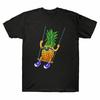 Gifts T-Shirt Novelty Swinging Unisex's Black Pineapple Tee Funny Graphic Swinger