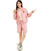 Anta X Daimei Town Collaboration Life Series Hooded Zipper Loose Printed Casual Sweatshirt Women sweatshirt 162548730-2
