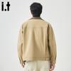 Men's Relaxed Fit Cotton Lapel Jacket
