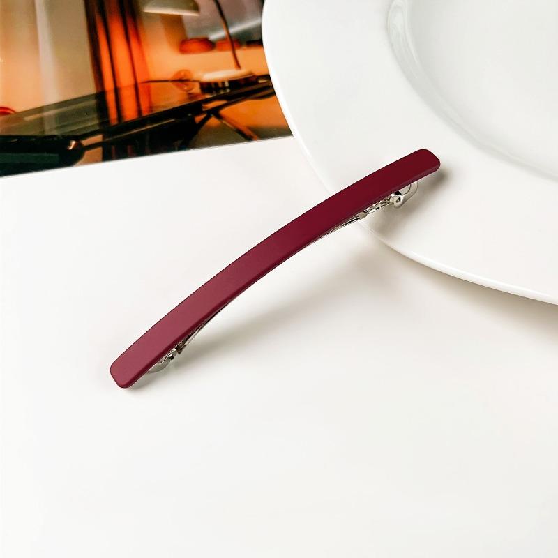 Jednoduchá matná rovná sponka do vlasů Všestranné ofiny Boční sponky do vlasů Vlny Pružinové sponky a Vlasové doplňky