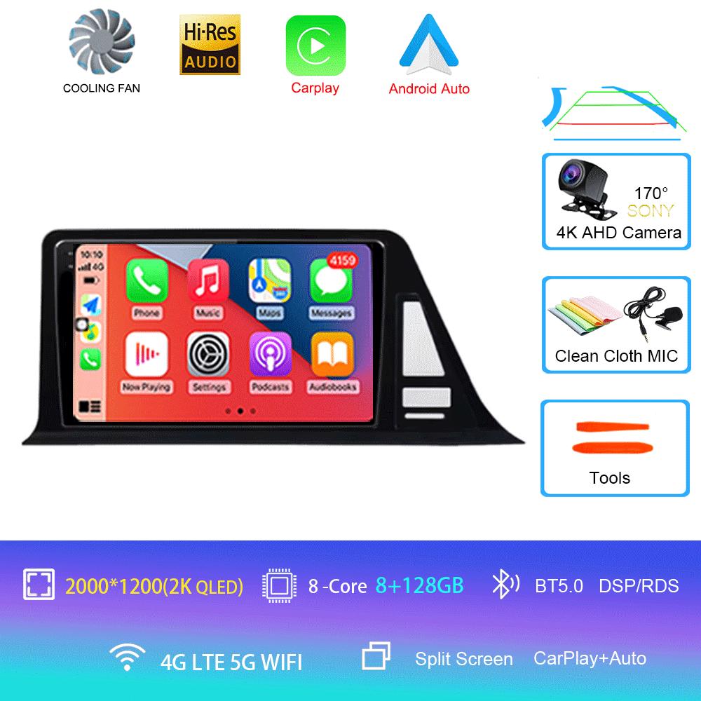 For Toyota CHR C-HR 2016 2017 2018 2019 Car Radio Android 14 Carplay Auto Multimedia Player Autoradio GPS Stereo 2din Head Unit