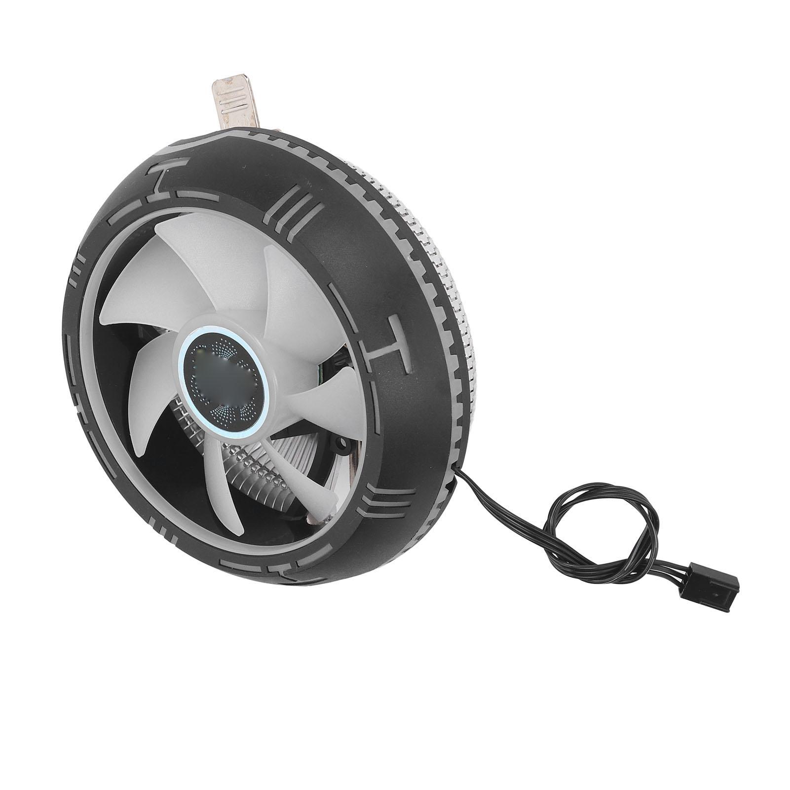 Computer CPU Cooler High Air Volume Quiet Better Heat Dissipation Computer Heatsink CPU Cooling Fan