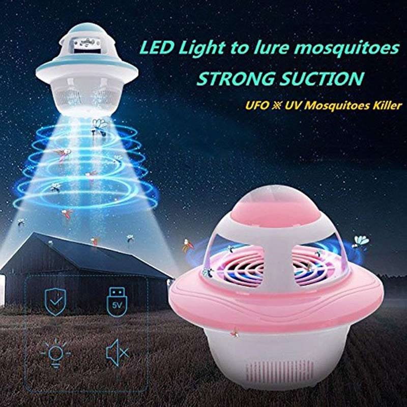 

USB Mosquito Killer Лампа LED Бытовой фотокатализатор Ловушка Репеллент Без излучения Ультра-тихий Насекомый Убийца Жук Заппер