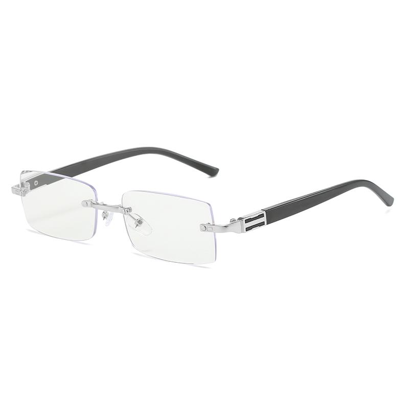 KQA1330 Metal Rectangle Frame Presbyopia Minus 250 Supplier Glasses Women Corrective Eyeglasses Flexible Reading Glass