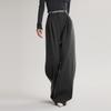 ELLE French Style Loose Versatile Comfortable Slimming Draped Wide Leg Straight Pants Women Pants EK49464