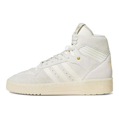 Rivalry High Bianco Panna Crema Sneakers Unisex Bianco Crema Giallo Chiaro FZ6324