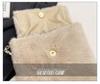 2025 Autumn/Winter Plush Tassel Antler Crossbody Shoulder Bag - Versatile Small Square Fashion Handbag