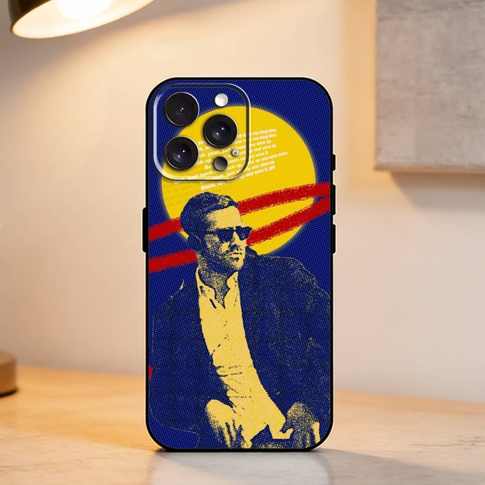 J-Jake Gyllenhaal   Phone Case For iPhone 17,16,15,14,13,12,11 Plus,Pro Max,XS,Soft Silicone Black Cover