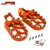 Aluminum Alloy Footpegs for SX125/250 SXF/XCF/250/350/450 Off-Road Motorcycles