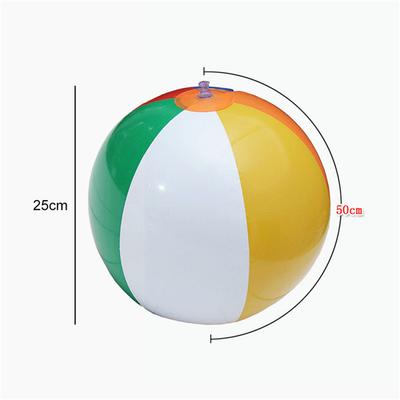 Colorful Beach Pool Inflatable Ball Children Summer Swimming Toy Beach Toy