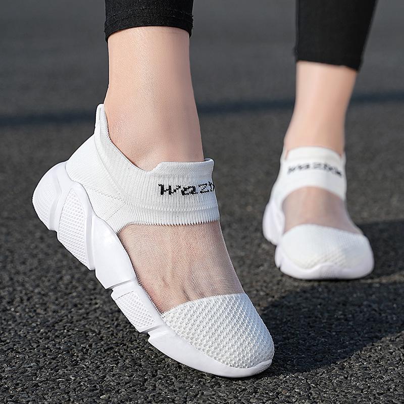 2024 Women's Breathable Mesh Sneakers: Lightweight, Soft Sole, Casual Travel Shoes