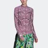 (WMNS) Adidas by Stella McCartney TruePurpose Printed Long Sleeve Asia Sizing 'Purple Black' Women's HI6038