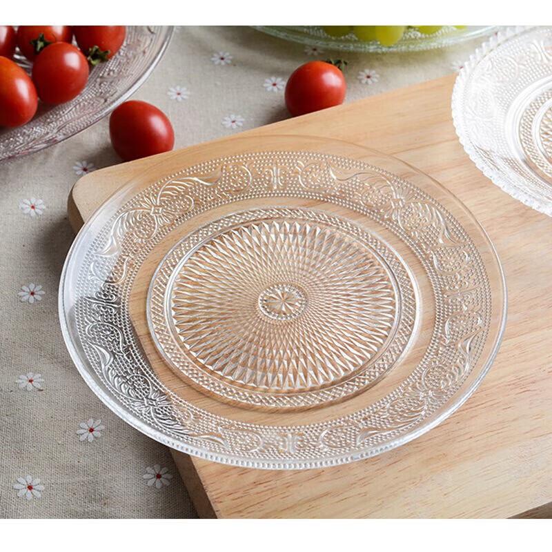 ZLIII 32.5cm Crystal Glass Serving Plate