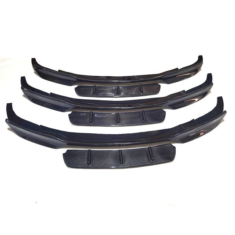 BMW 5 Series F10/F18 Carbon Fiber Front Lip Spoiler - V Style/M5 Design