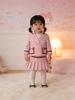 Spring 2026 Cartoon Style Girls' Academy Suit - Cute & Stylish Two-Piece Set for Baby Girls