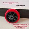 Portable Shopping Cart Wheels Rubber Casters for Hand-Pulled Carts Vegetable Buying And Shopping Chuanxing Brand Foldable