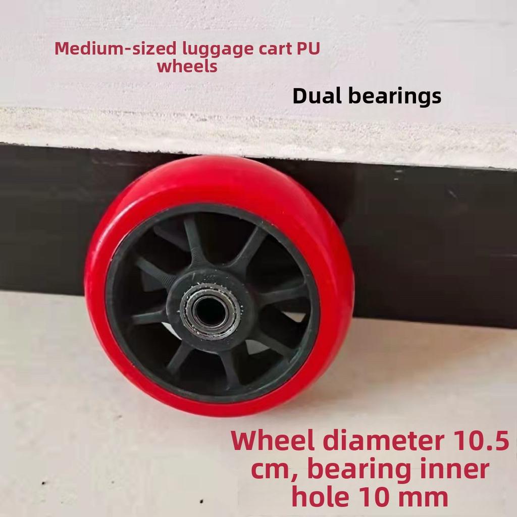 Portable Shopping Cart Wheels Rubber Casters for Hand-Pulled Carts Vegetable Buying And Shopping Chuanxing Brand Foldable