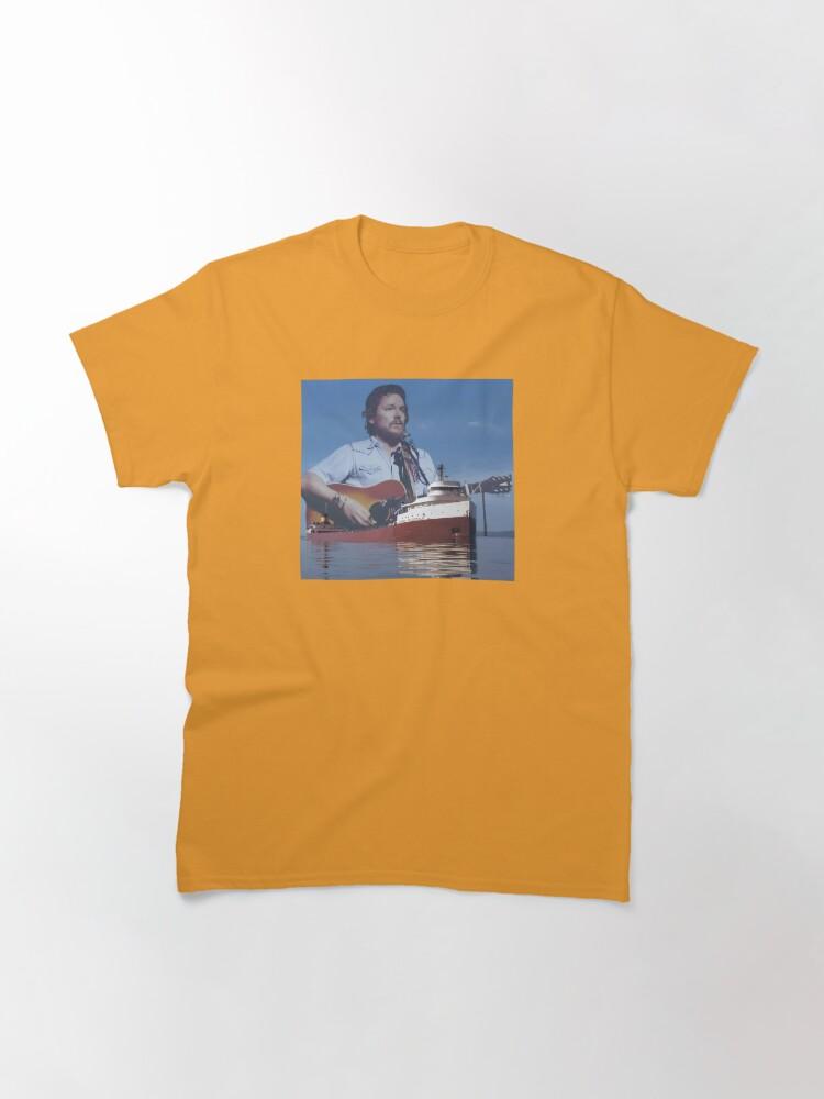 Gordon Lightfoot Gordon Lightfoot and Edmund Fitzgerald Classic T-Shirt