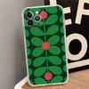 Multi Stem Orla K-Kiely Folio Phone Case For IPhone 16 15 8 7 6 6S Plus X SE XR XS 14 11 12 13 Mini Pro Max Mobile Case