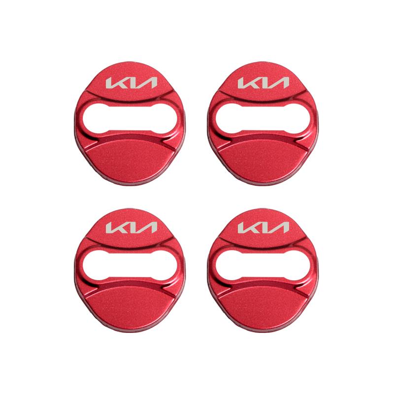 Car Styling Car Door Lock Covers stikcer Case for Kia Rio Ceed Sportage Cerato Soul Picanto auto Accessories sticker accessaries