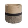 Large Cotton Rope Basket for Plants, Flowers, Laundry, and Storage