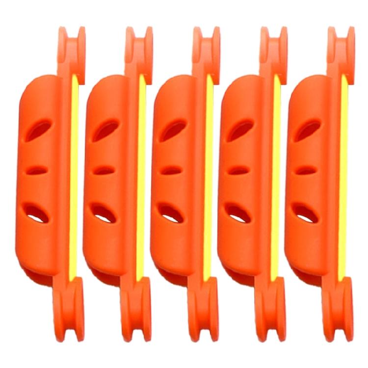 5 Stück Angelschnur-Wickelplatte mit Clip Angelschnur-Wickelbrett Einfach zu bedienen