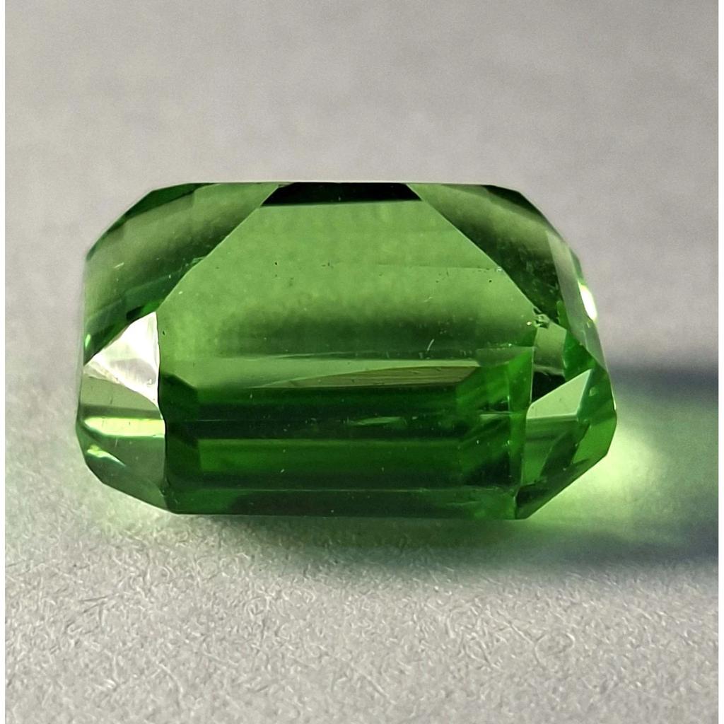 Natural Green Peridot 10-12 Ct Emerald Cut Certified Beautiful Loose Gemstone