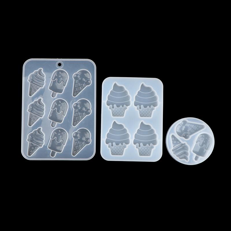 Diy Ice Cream Popsicle Silicone Mold Kawaii Food Cabochon Diy Decoden Supplies
