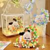 2024 Creative Luminous Moon Bouquet with KT Cat - Handmade DIY Desktop Decor