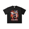 260 GSM Double Yarn 32 Count 100% Cotton Jujutsu Kaisen V7 Megumi Print Unisex Heavy Cotton T Shirt