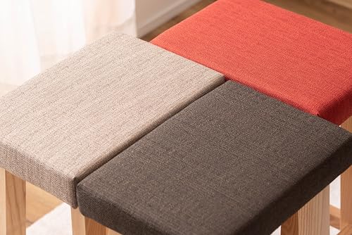 AZUMAYA Bambi High Stool, Brown, CL-789CBR