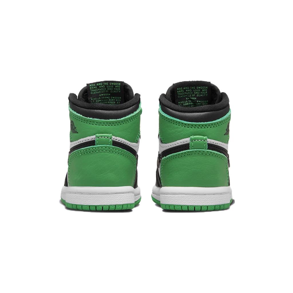 (TD) Air Jordan 1 Retro High OG 'Lucky Green Black' Baby FD1413-031