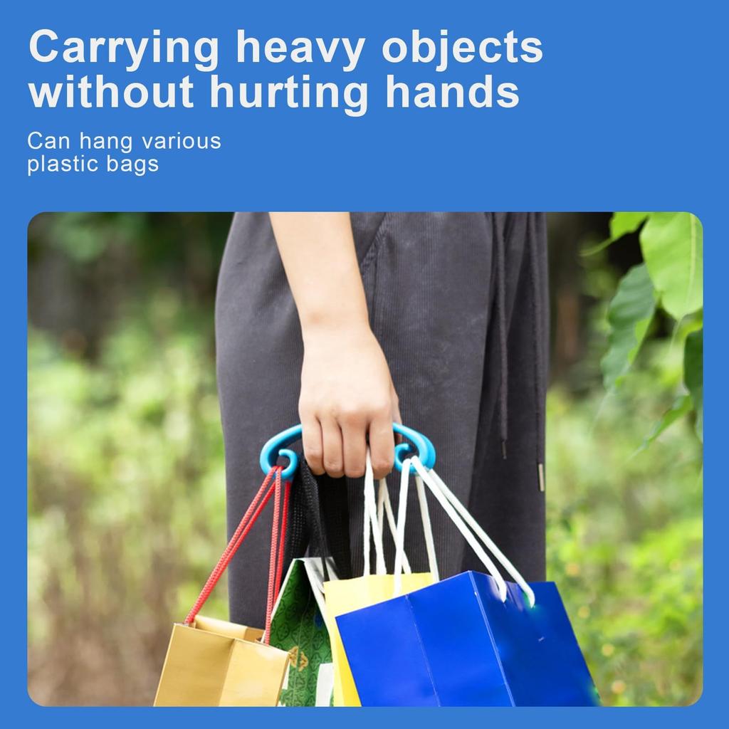 Handheld Grocery Bag Grabbers For Effortless Grocery Shopping