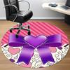 1pc Heart Bow Carpet for Office, Non-slip, Soft and Durable Office Rug, Perfect for Office Yy260128089