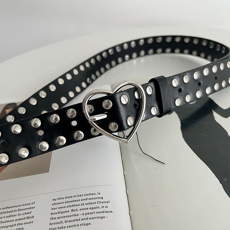 Temperament All Practical Love Buckle Belt Women Jeans Belt Women Dress Decoration Hot Selling Fashionable Trouser Belt