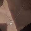 Delicate New Fashion Branches Flowers Necklace for Women Pendant Elegant Jewelry