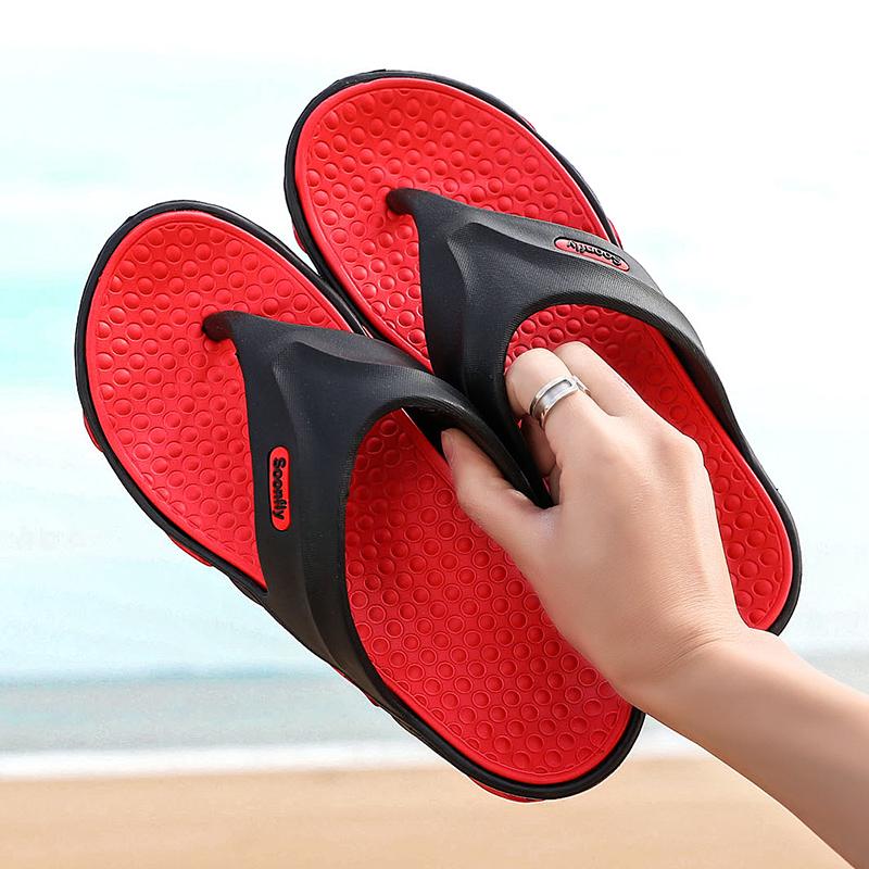 Flip Flops for Men Breathable Sandals Outdoor Slippers Summer Beach Sandals Quick Dry Shoes Men Casual Slippers