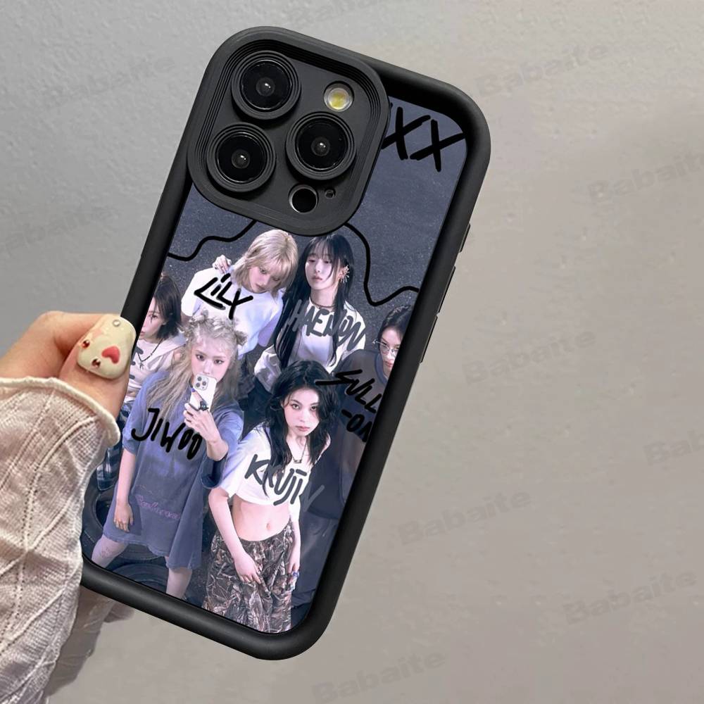 Music Album Kpop Group N-NMIXX For IPhone 17 15 13 12 11 14 Pro Max X XR XS 16 Plus Shockproof Candy Back Cover