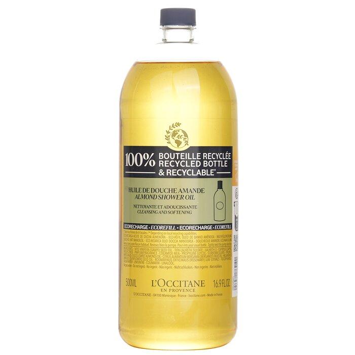 L'OCCITANE Almond Cleansing & Softening Shower Oil (Eco-Refill)