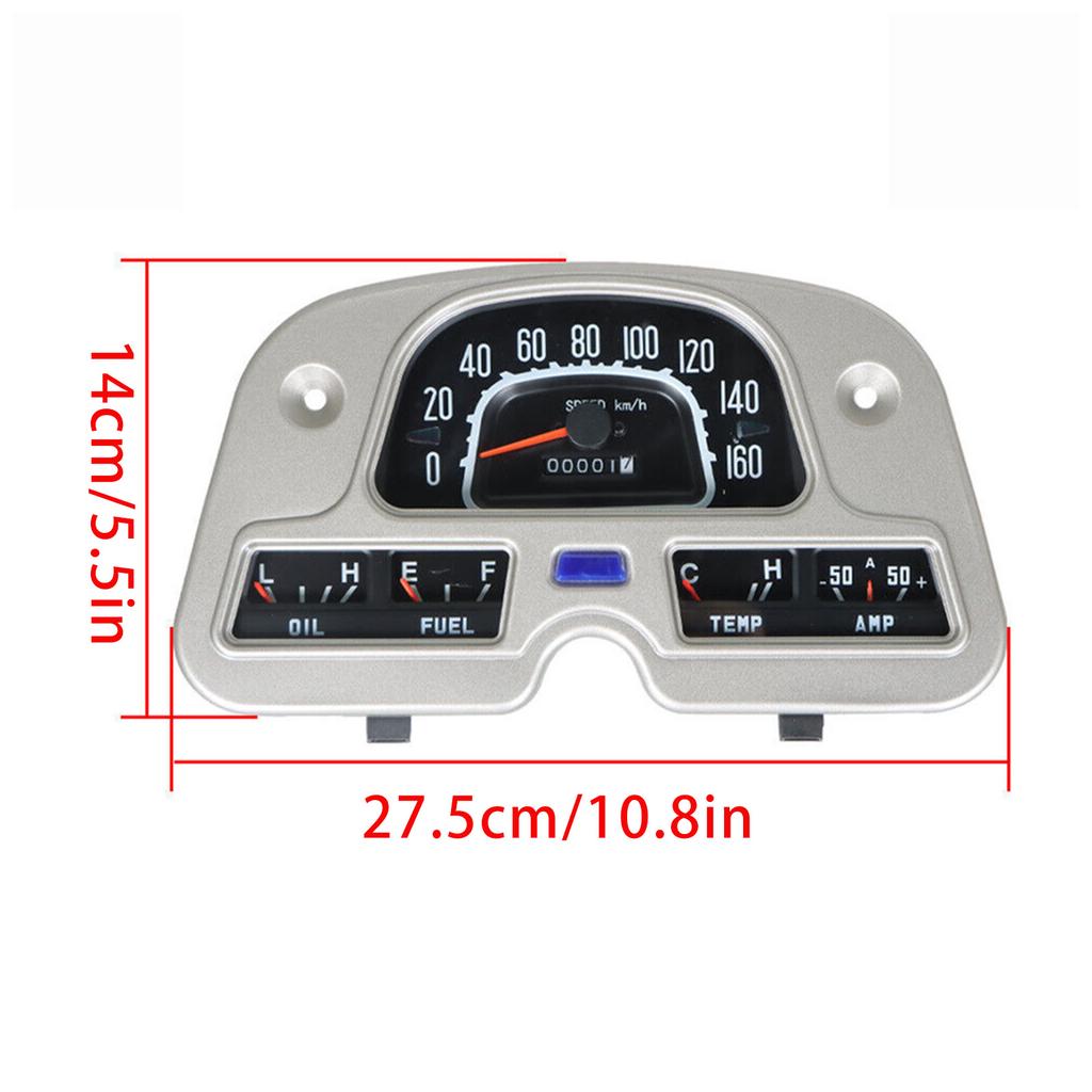 Easy To Install Car Dashboard Meter Gauge Cluster Reliable Suitable for FJ40 FJ45 BJ40 1974-1980 83100-60180 8310060180